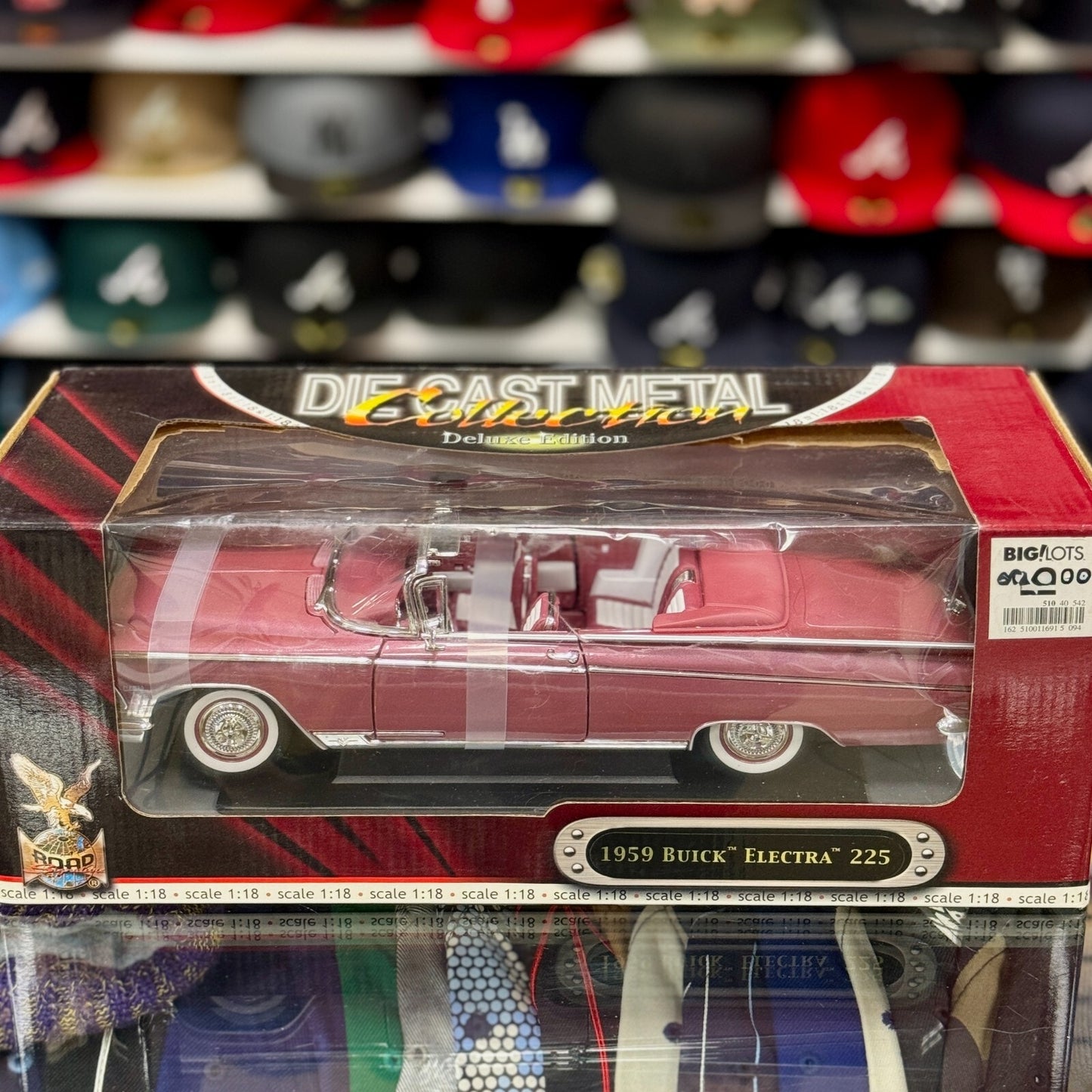 1/18 1959 Buick Electra 225 Convertible Ruby Road Signature Diecast Car | New