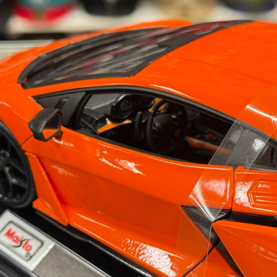 1/18 Lamborghini Revuelto Orange Supercar Diecast Model Car | New