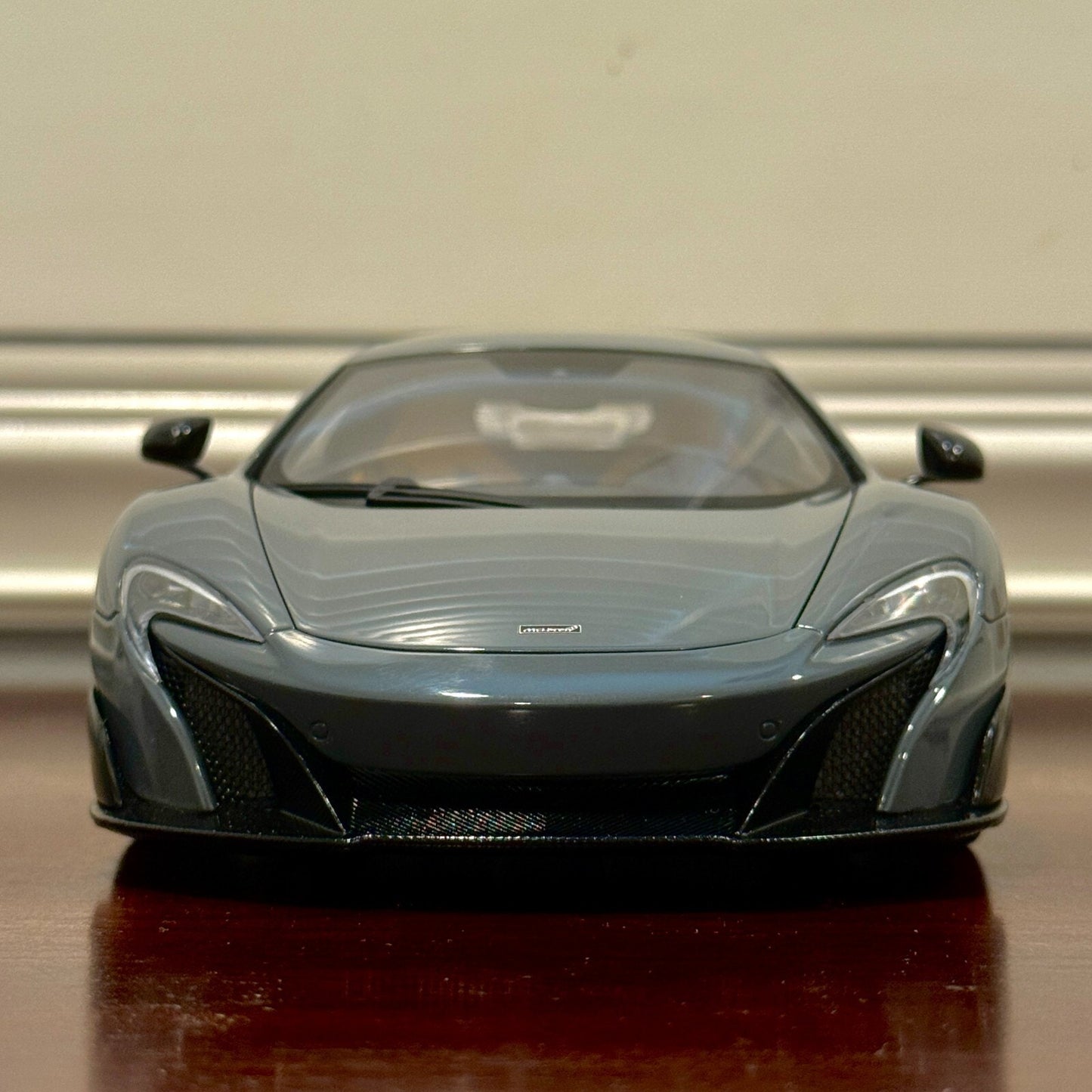 AUTOart 1/18 Mclaren 675LT Chicane Grey Diecast Model Car | In Box