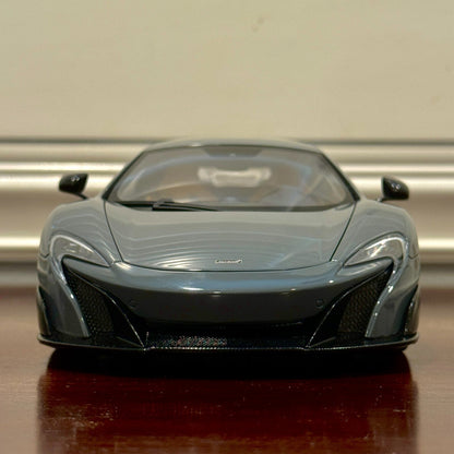 AUTOart 1/18 Mclaren 675LT Chicane Grey Diecast Model Car | In Box