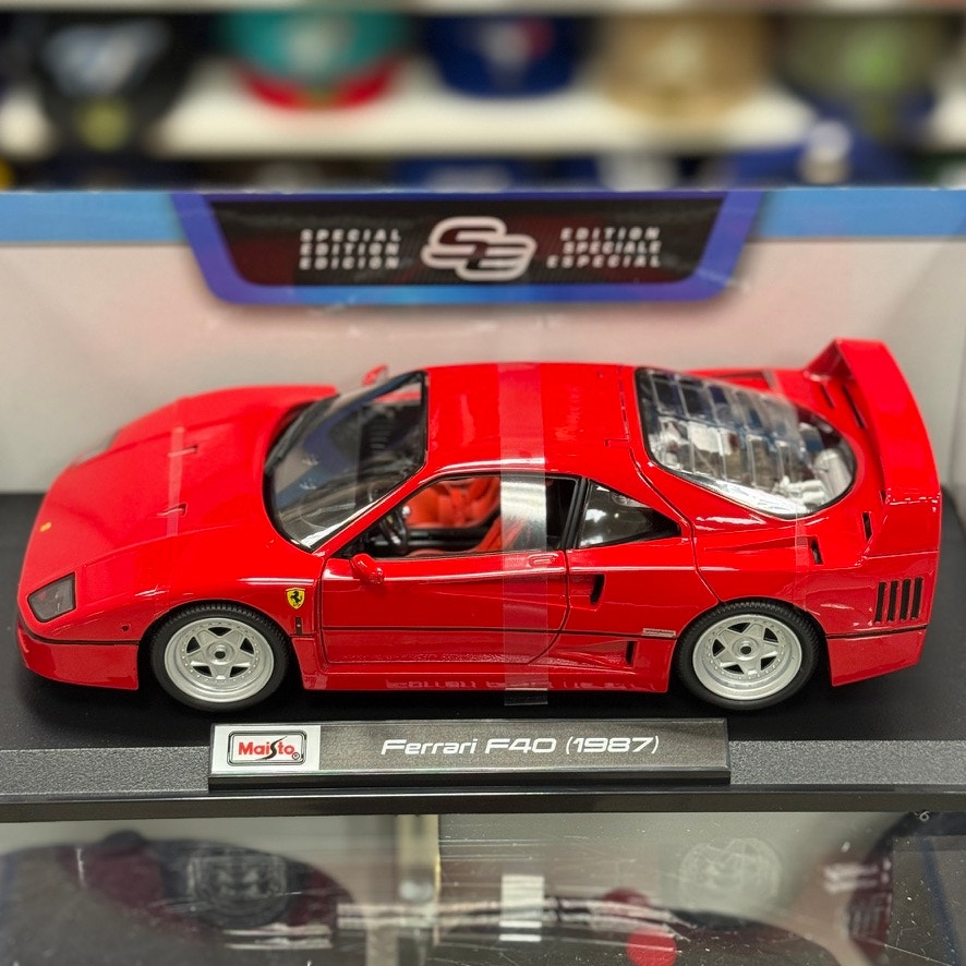 1:18 Ferrari F40 1987 Red Diecast Model Car Supercar | New