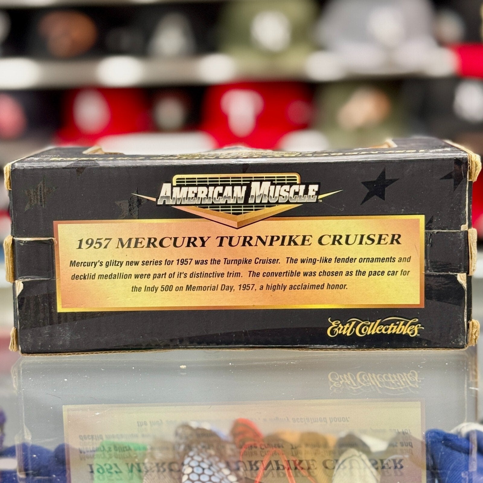 American Muscle 1957 Mercury Turnpike Cruiser 1/43 Scale Diecast Model Car - Product Image