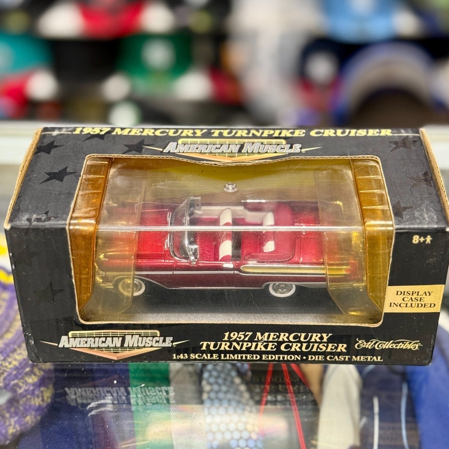 American Muscle 1957 Mercury Turnpike Cruiser 1/43 Scale Diecast Model Car - Product Image