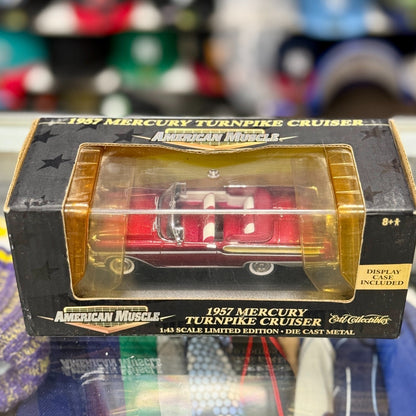 American Muscle 1957 Mercury Turnpike Cruiser 1/43 Scale Diecast Model Car - Product Image