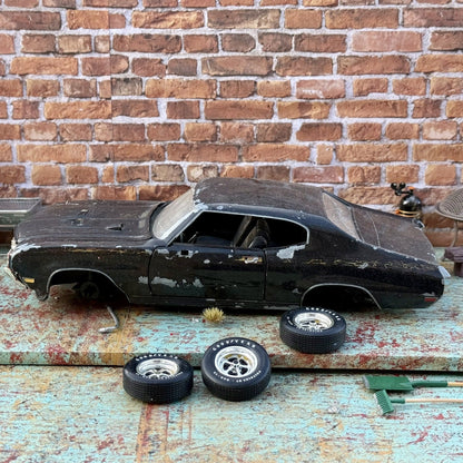 American Muscle 1971 Buick GSX 1/18 Scale Diecast Model Car | Parts Car - Product Image