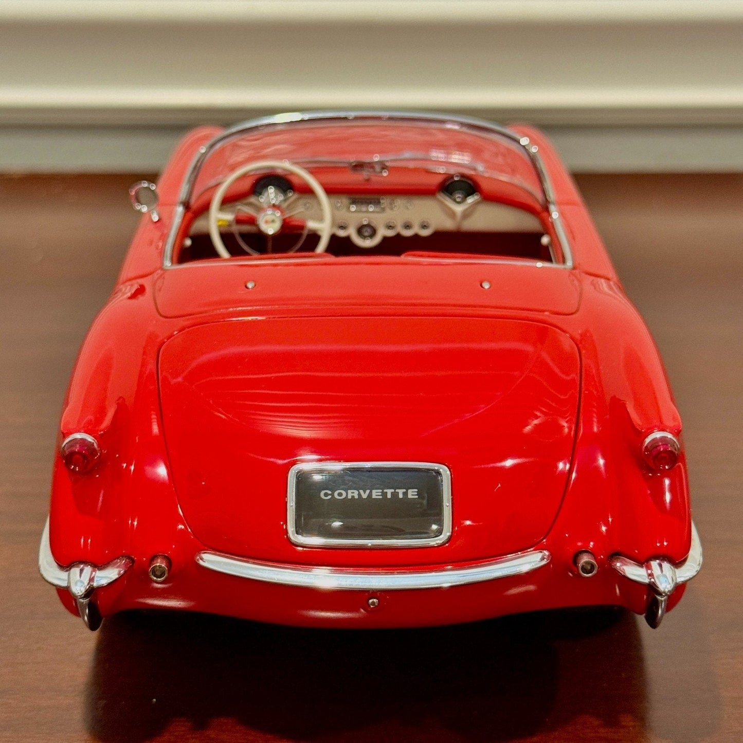 AUTOart 1954 Chevrolet Corvette Red 1/18 Scale Diecast Model Car | In Box - Product Image