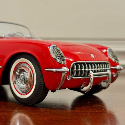AUTOart 1954 Chevrolet Corvette Red 1/18 Scale Diecast Model Car | In Box - Product Image