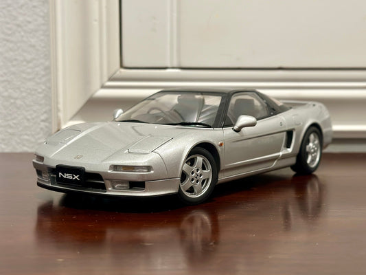 AUTOart 1990 Honda NSX 'NA1' Gray 1/18 Scale Diecast Model Car - Product Image