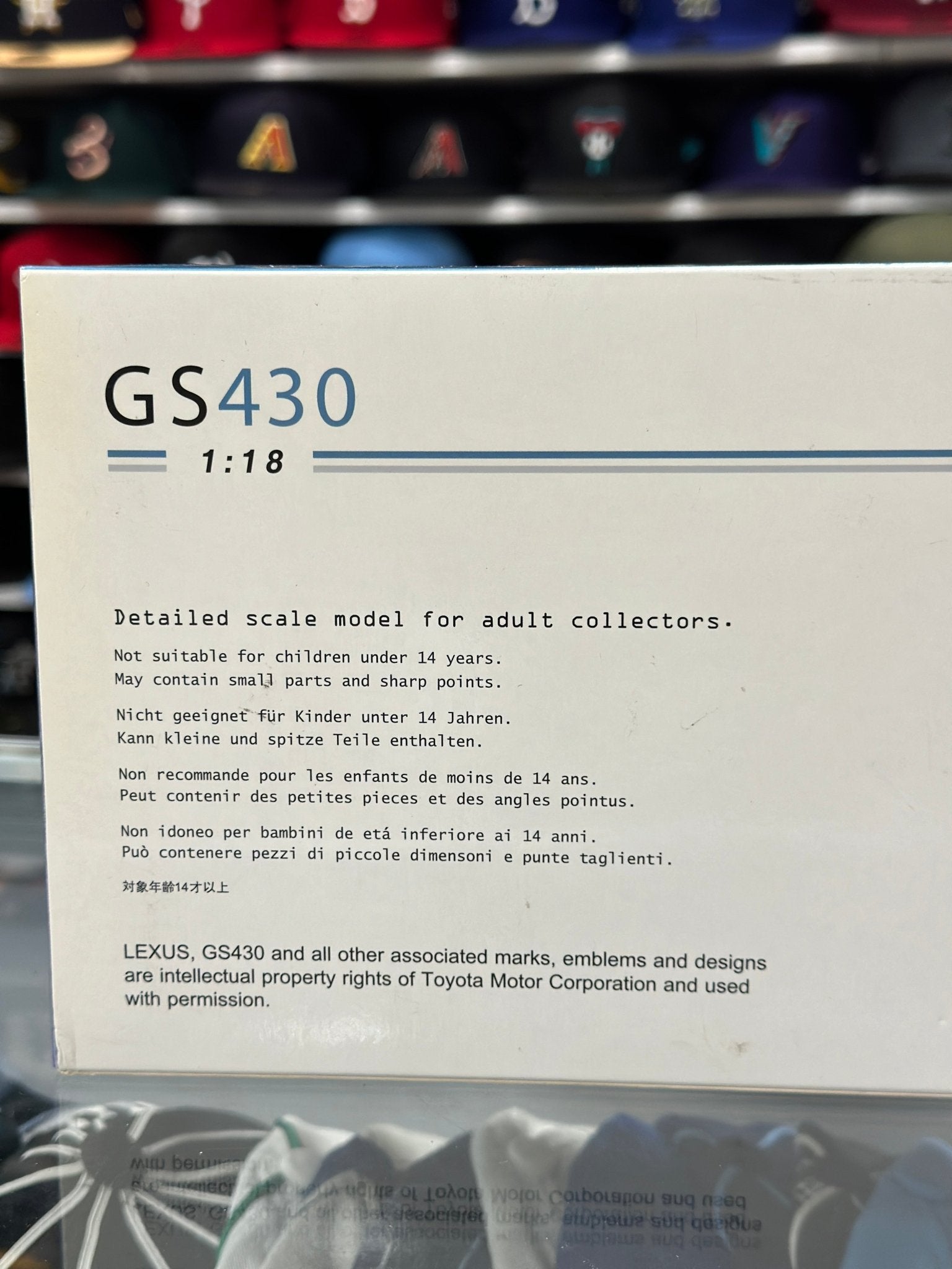 AUTOart 2006 Lexus GS430 Silver 1/18 Scale Diecast Model Car | New with Certificate - Product Image