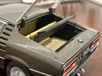 AUTOart Alfa Romeo Montreal Dark Charcoal 1/18 Scale Diecast Model Car - Product Image