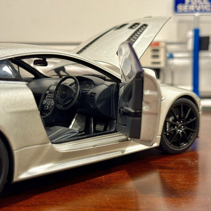 AUTOart Aston Martin V12 Vantage S Meteorite Silver 1/18 Scale Diecast Model Car - Product Image