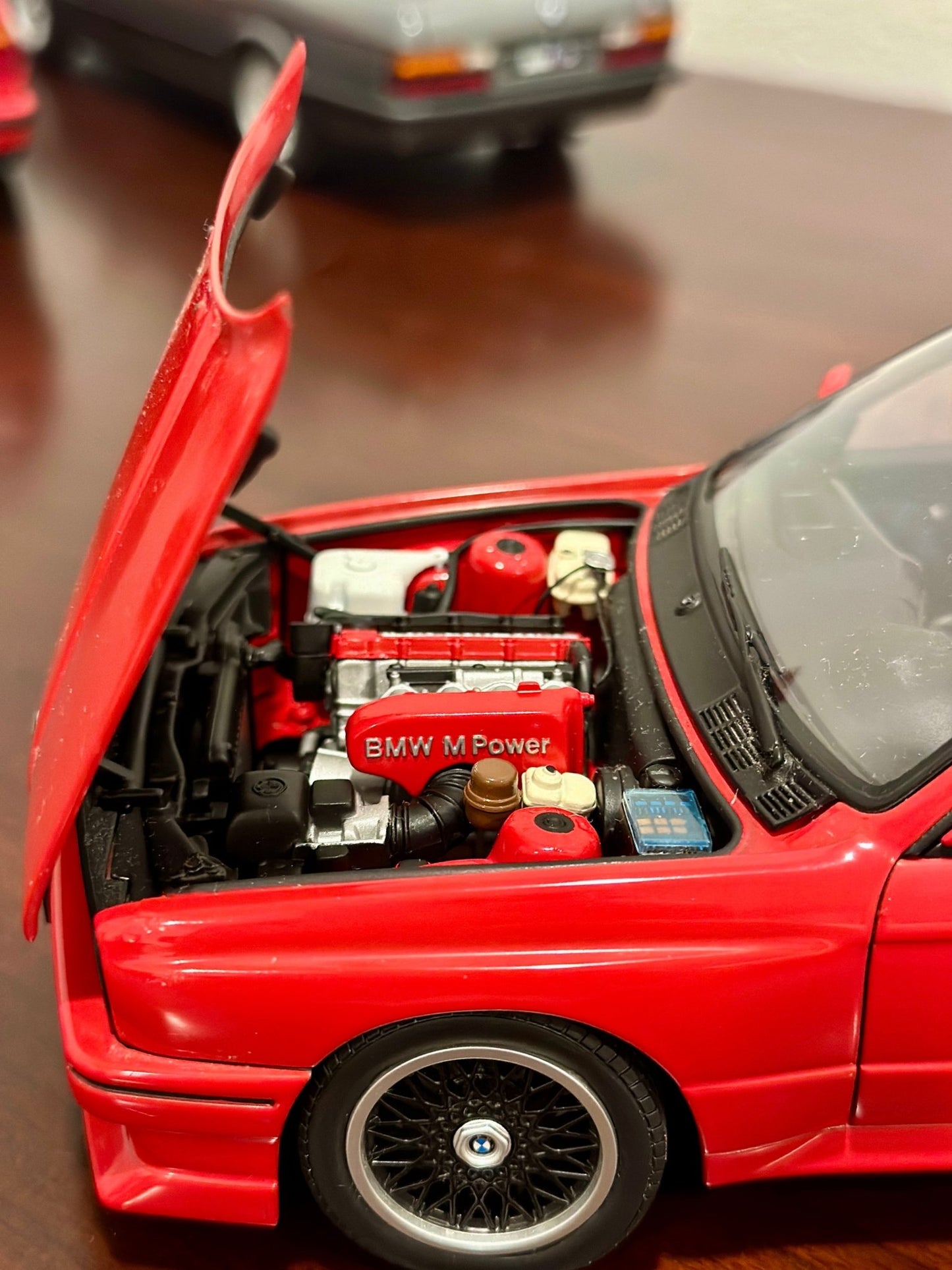 AUTOart BMW M3 E30 Sport Evolution 'Cecotto Edition' Red 1/18 Scale Diecast Model Car - Product Image