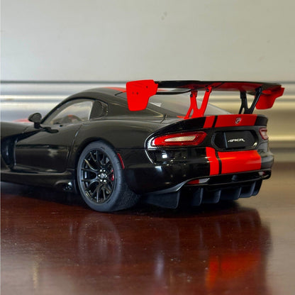 AUTOart Dodge Viper ACR Black/Red Stripes AUTOart Composite Model Car | In Box - Product Image