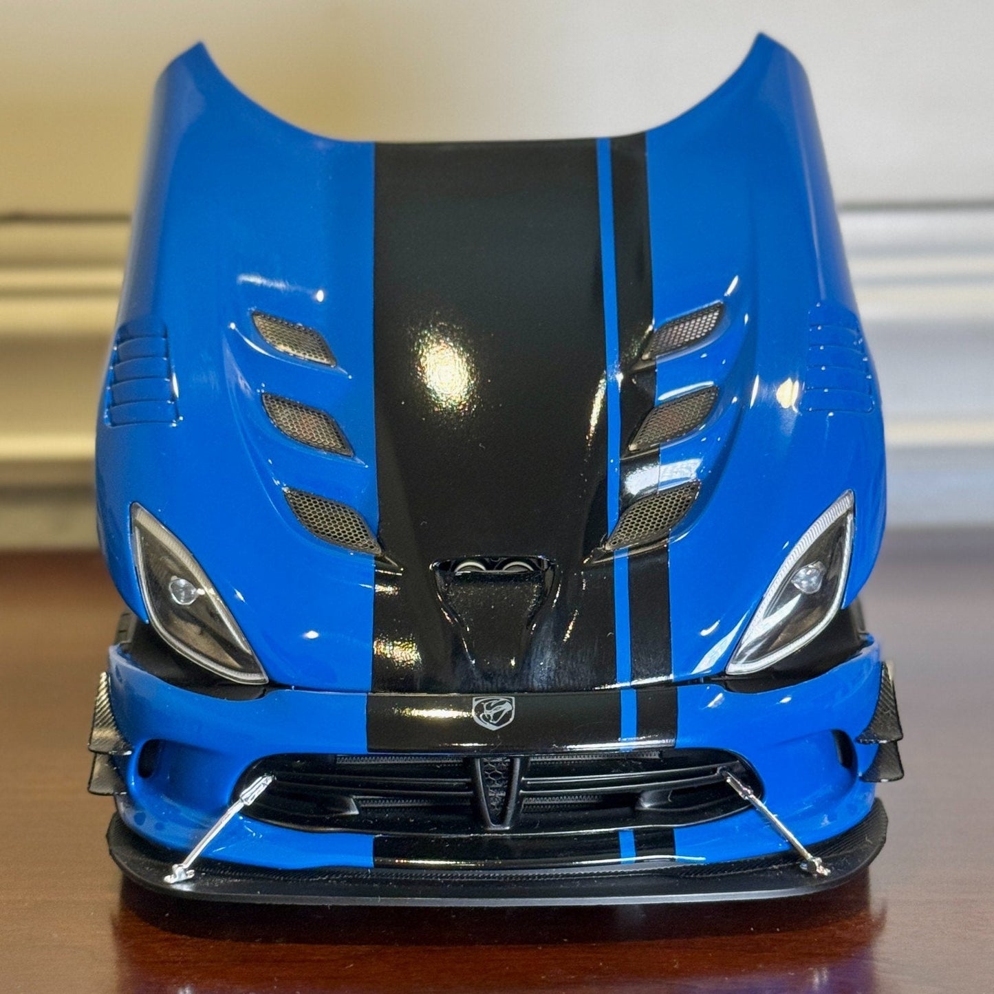 AUTOart Dodge Viper ACR Blue/Black Stripes AUTOart Composite Model Car | In Box - Product Image
