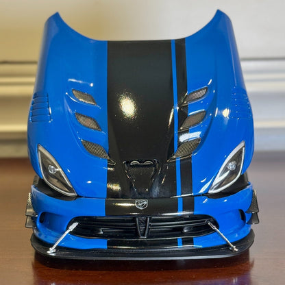 AUTOart Dodge Viper ACR Blue/Black Stripes AUTOart Composite Model Car | In Box - Product Image