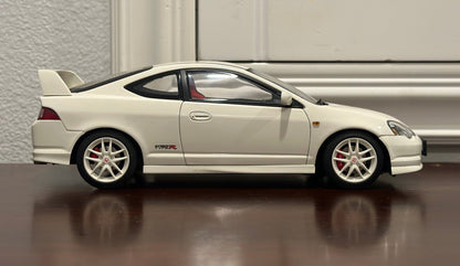 AUTOart Honda Acura Integra Type-R Champion White 1/18 Scale Diecast Model Car - Product Image