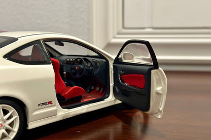 AUTOart Honda Acura Integra Type-R Champion White 1/18 Scale Diecast Model Car - Product Image