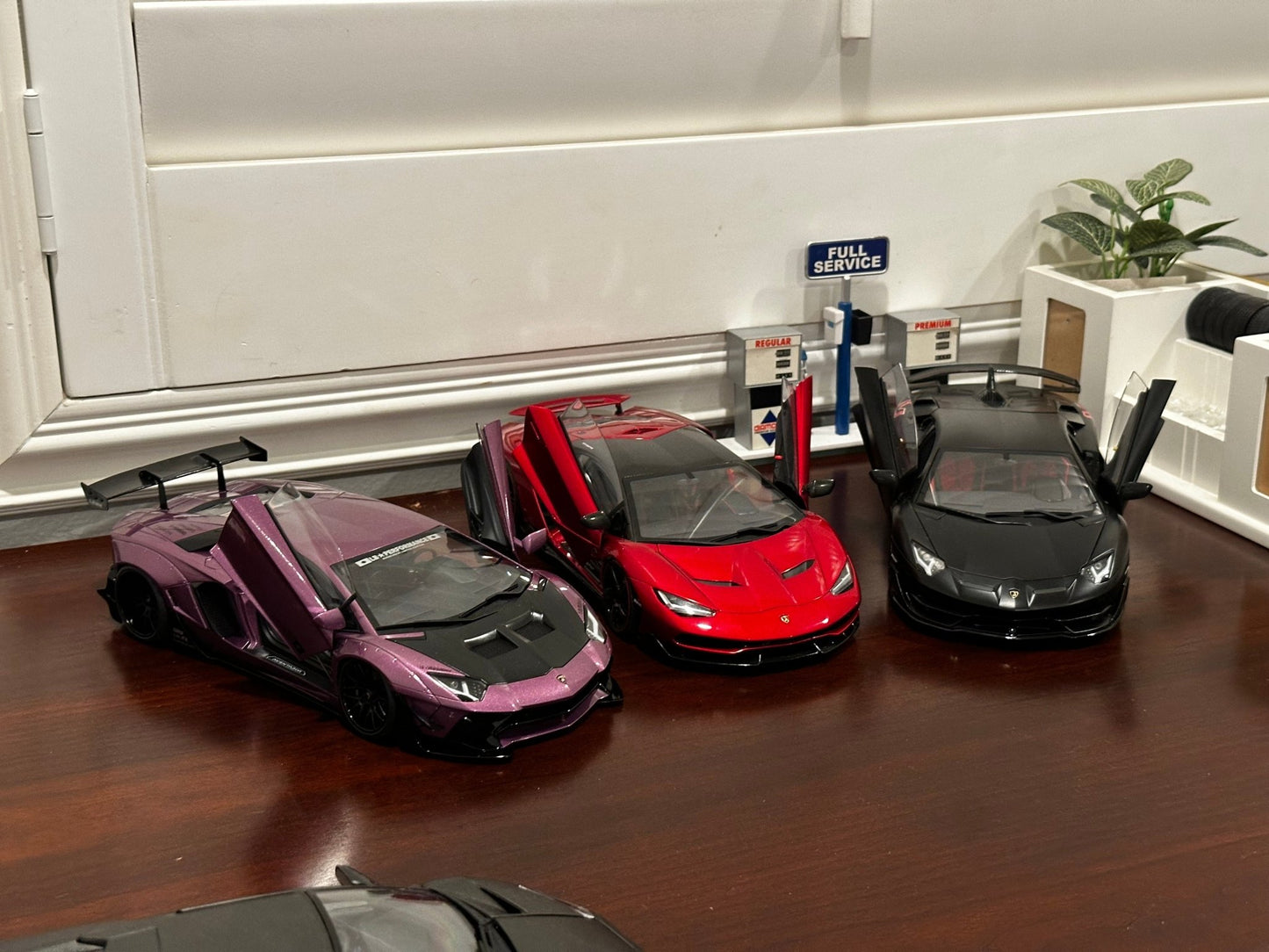 AUTOart Lamborghini Aventador 'Liberty Walk' SE30 Purple 1/18 Scale Diecast Model Car | In Box - Product Image