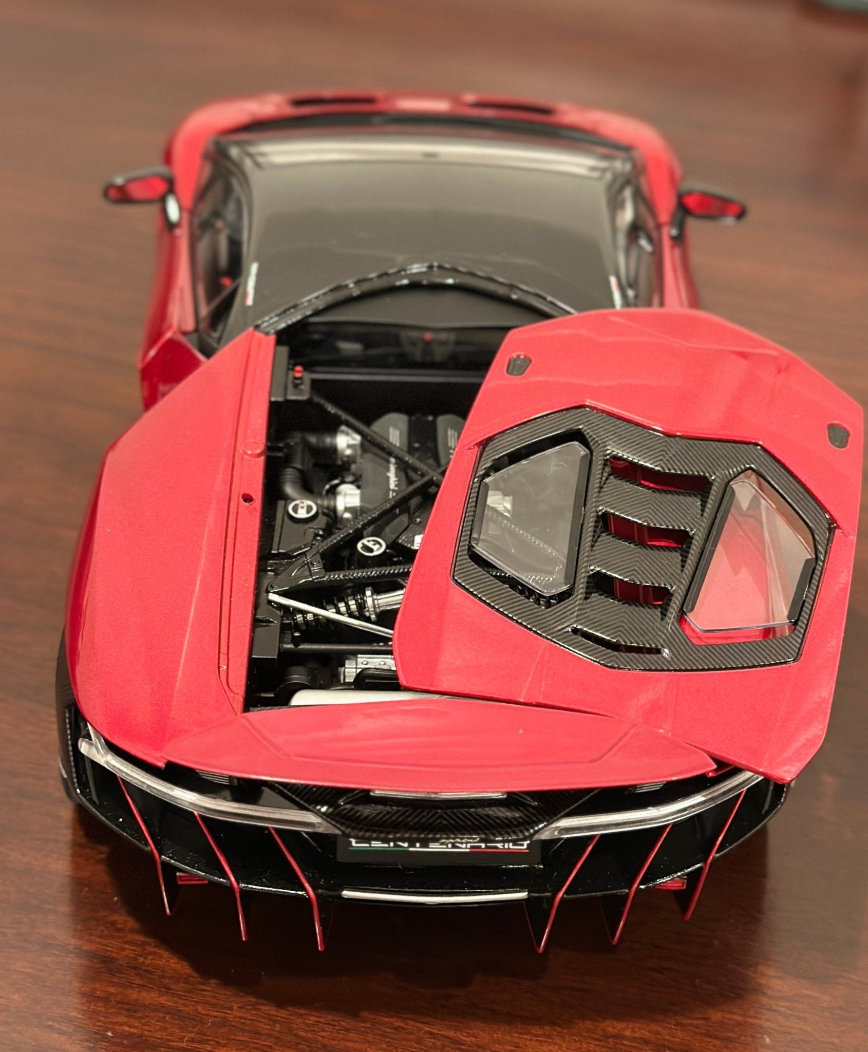 AUTOart Lamborghini Centenario Midnight Red 1/18 Scale Diecast Model Car | New - Product Image