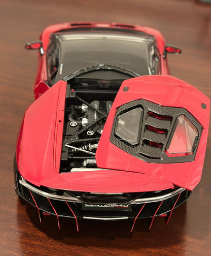 AUTOart Lamborghini Centenario Midnight Red 1/18 Scale Diecast Model Car | New - Product Image