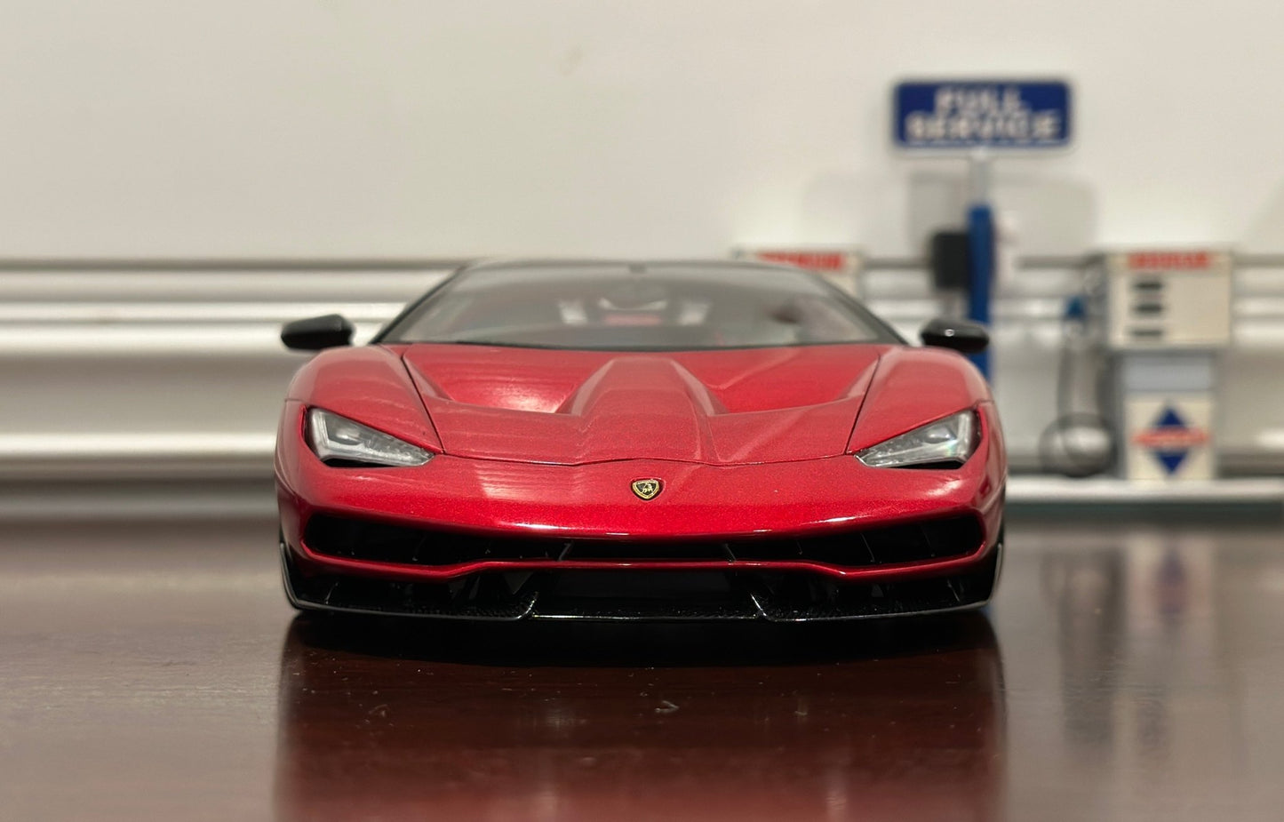 AUTOart Lamborghini Centenario Midnight Red 1/18 Scale Diecast Model Car | New - Product Image