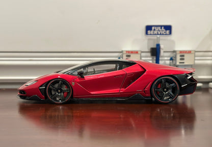 AUTOart Lamborghini Centenario Midnight Red 1/18 Scale Diecast Model Car | New - Product Image