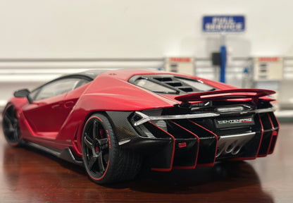 AUTOart Lamborghini Centenario Midnight Red 1/18 Scale Diecast Model Car | New - Product Image