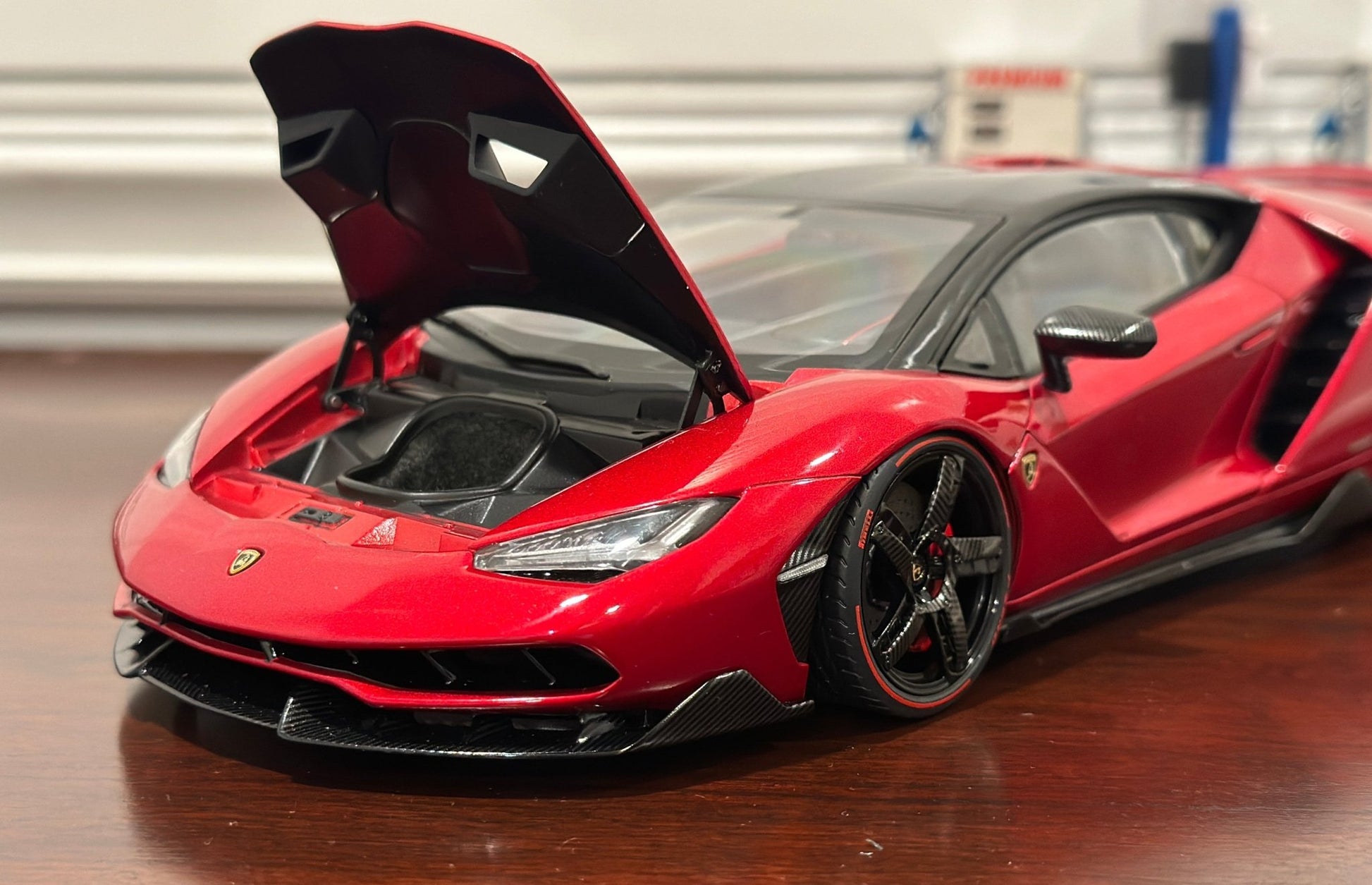 AUTOart Lamborghini Centenario Midnight Red 1/18 Scale Diecast Model Car | New - Product Image