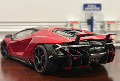AUTOart Lamborghini Centenario Midnight Red 1/18 Scale Diecast Model Car | New - Product Image