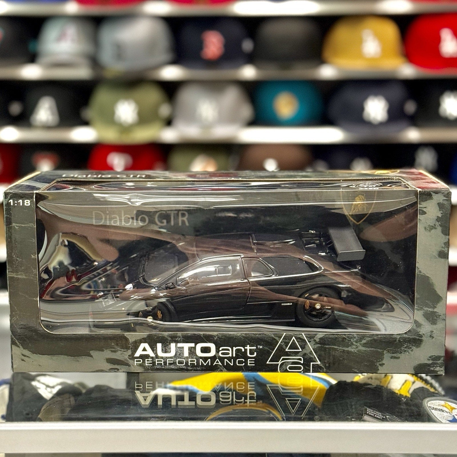 AUTOart Lamborghini Diablo GTR Black 1/18 Scale Diecast Model Car | In Box - Product Image
