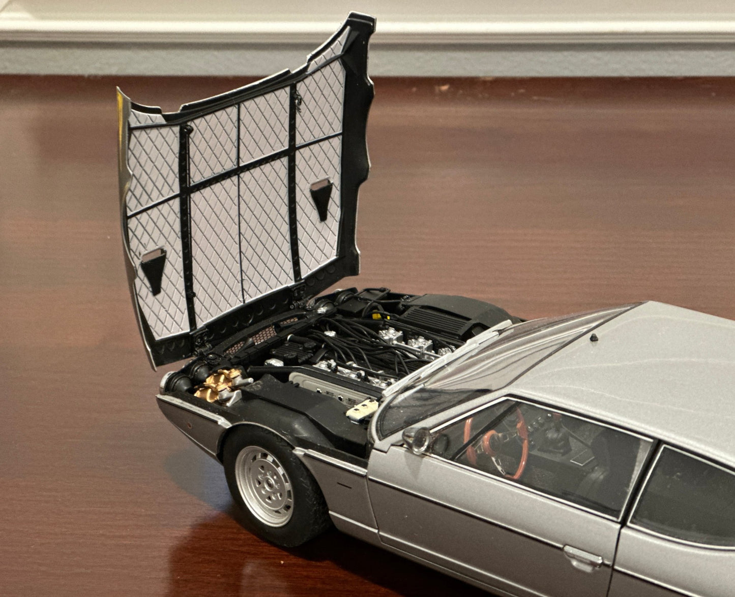 AUTOart Lamborghini Espada Metallic Gray 1/18 Scale Diecast Model Car - Product Image