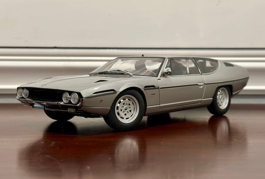 AUTOart Lamborghini Espada Metallic Gray 1/18 Scale Diecast Model Car - Product Image