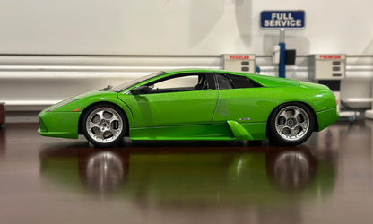 AUTOart Lamborghini Murcielago Verde Green 1/18 Scale Diecast Model Car | Parts Car - Product Image