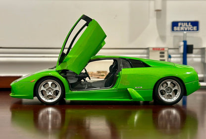 AUTOart Lamborghini Murcielago Verde Green 1/18 Scale Diecast Model Car | Parts Car - Product Image