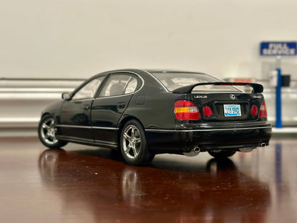 AUTOart Lexus GS400 Sport 'Japan Exclusive' Black 1/18 Scale Diecast Model Car - Product Image