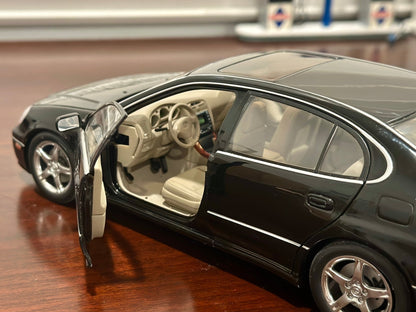 AUTOart Lexus GS400 Sport 'Japan Exclusive' Black 1/18 Scale Diecast Model Car - Product Image