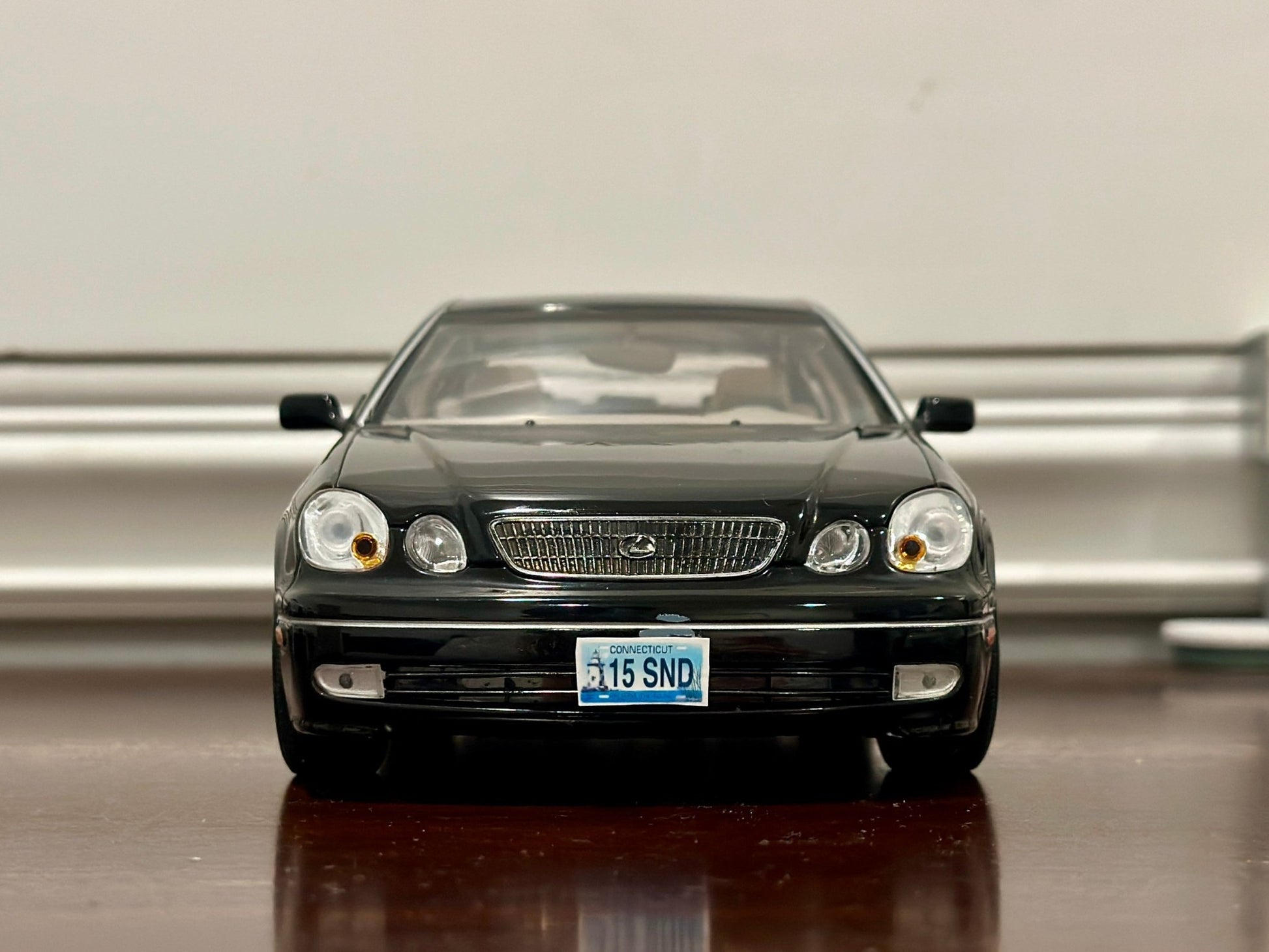 AUTOart Lexus GS400 Sport 'Japan Exclusive' Black 1/18 Scale Diecast Model Car - Product Image