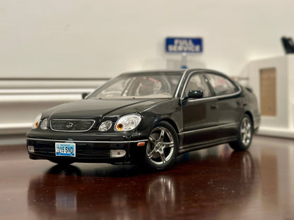 AUTOart Lexus GS400 Sport 'Japan Exclusive' Black 1/18 Scale Diecast Model Car - Product Image