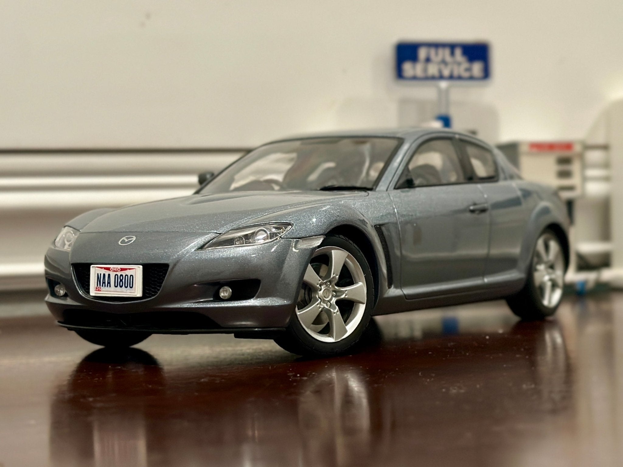 AUTOart Mazda RX-8 グレー 1/18 AUTOart Mazda RX8 Grey 1/18 Scale