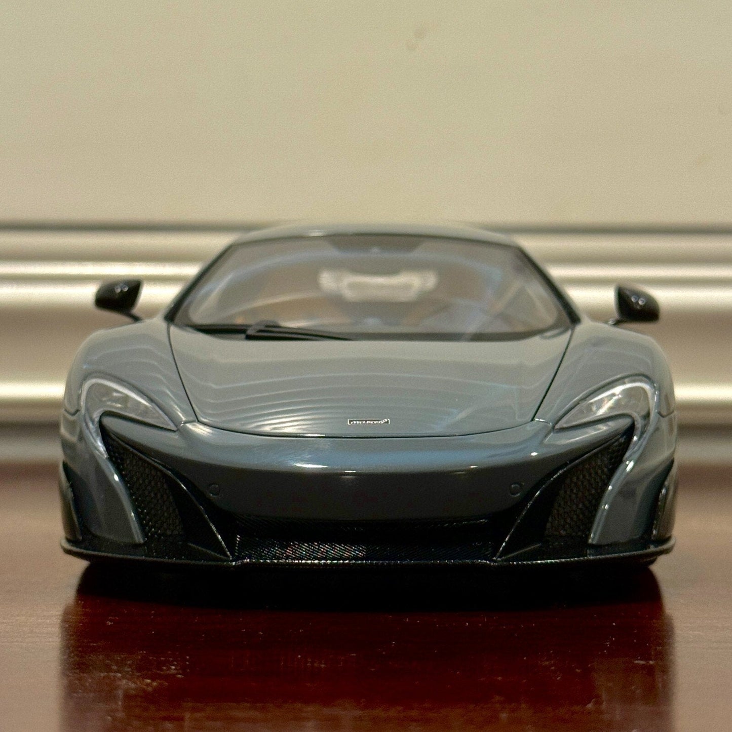 AUTOart Mclaren 675LT Chicane Gray 1/18 Scale Diecast Model Car | In Box - Product Image