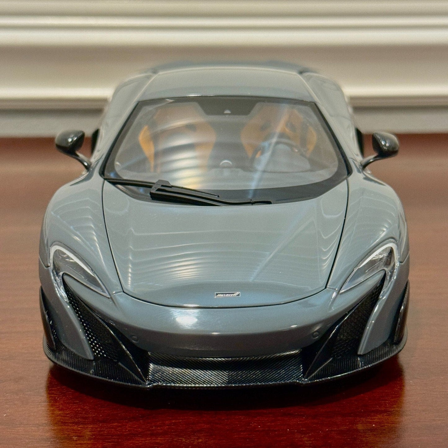 AUTOart Mclaren 675LT Chicane Gray 1/18 Scale Diecast Model Car | In Box - Product Image