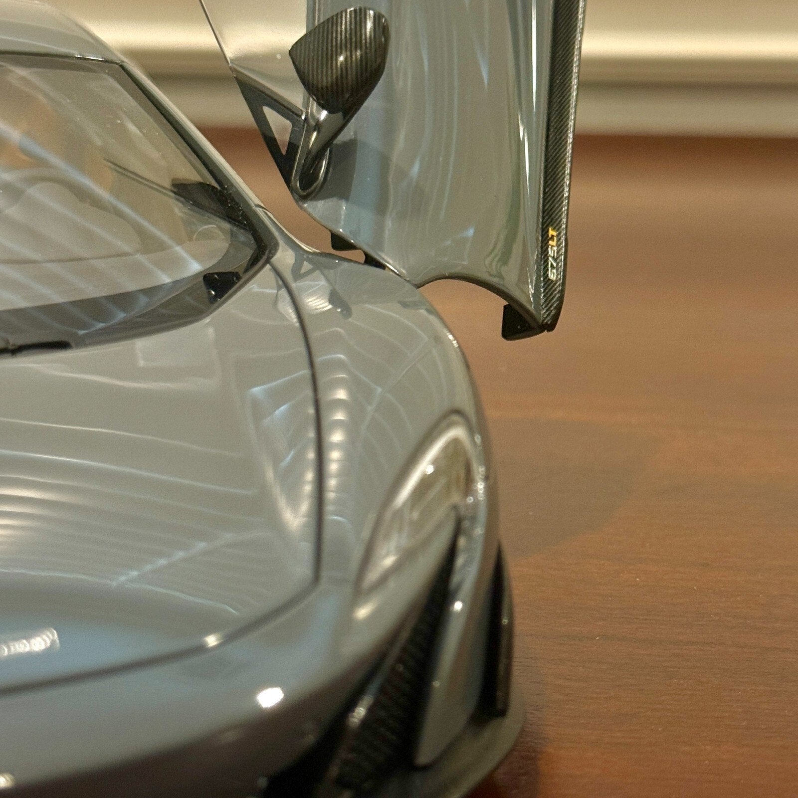 AUTOart Mclaren 675LT Chicane Gray 1/18 Scale Diecast Model Car | In Box - Product Image