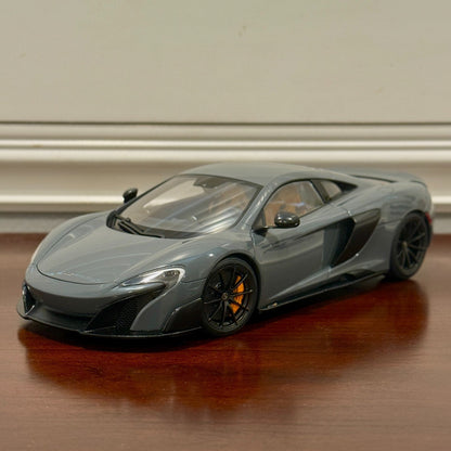 AUTOart Mclaren 675LT Chicane Gray 1/18 Scale Diecast Model Car | In Box - Product Image
