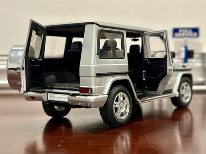 AUTOart Mercedes Benz G-Class Silver 1/18 Scale Diecast Model Car - Product Image