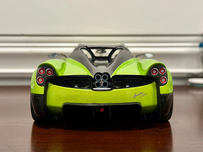 AUTOart Pagani Huayra Roadster 'Verde Firenze' Green 1/18 Scale Diecast Model Car | In Box - Product Image