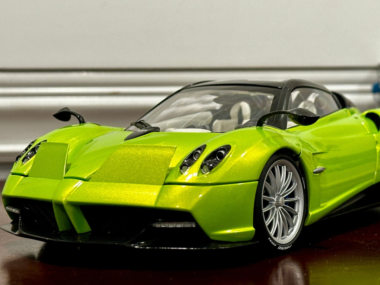 AUTOart Pagani Huayra Roadster 'Verde Firenze' Green 1/18 Scale Diecast Model Car | In Box - Product Image