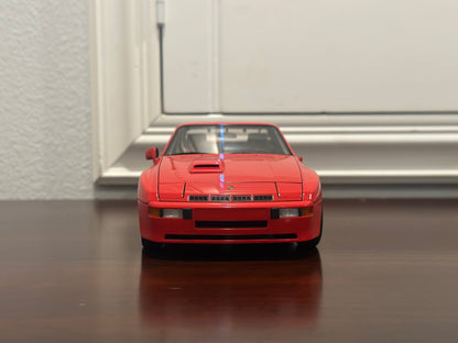 AUTOart Porsche 924 Turbo Guards Red 1/18 Scale Diecast Model Car - Product Image