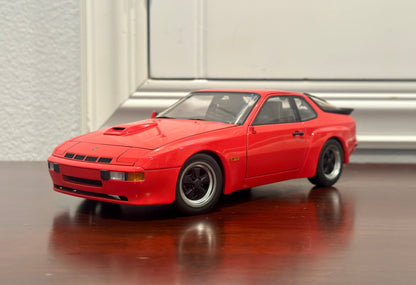 AUTOart Porsche 924 Turbo Guards Red 1/18 Scale Diecast Model Car - Product Image