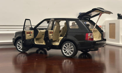 AUTOart Range Rover Sport Black 1/18 Scale Diecast Model Car - Product Image