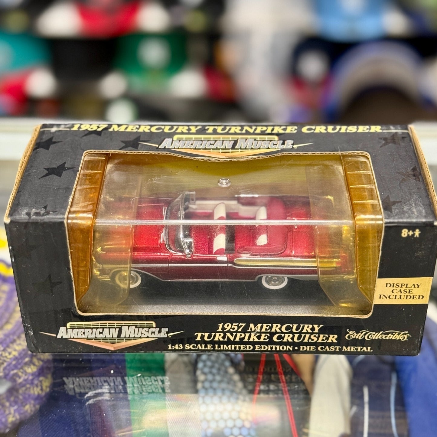 1/43 1957 Mercury Turnpike Cruiser Ertl American Muscle Diecast Car | New